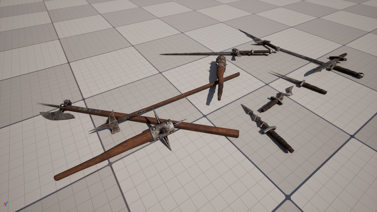 Media 1 for listing Old Medieval Weapons