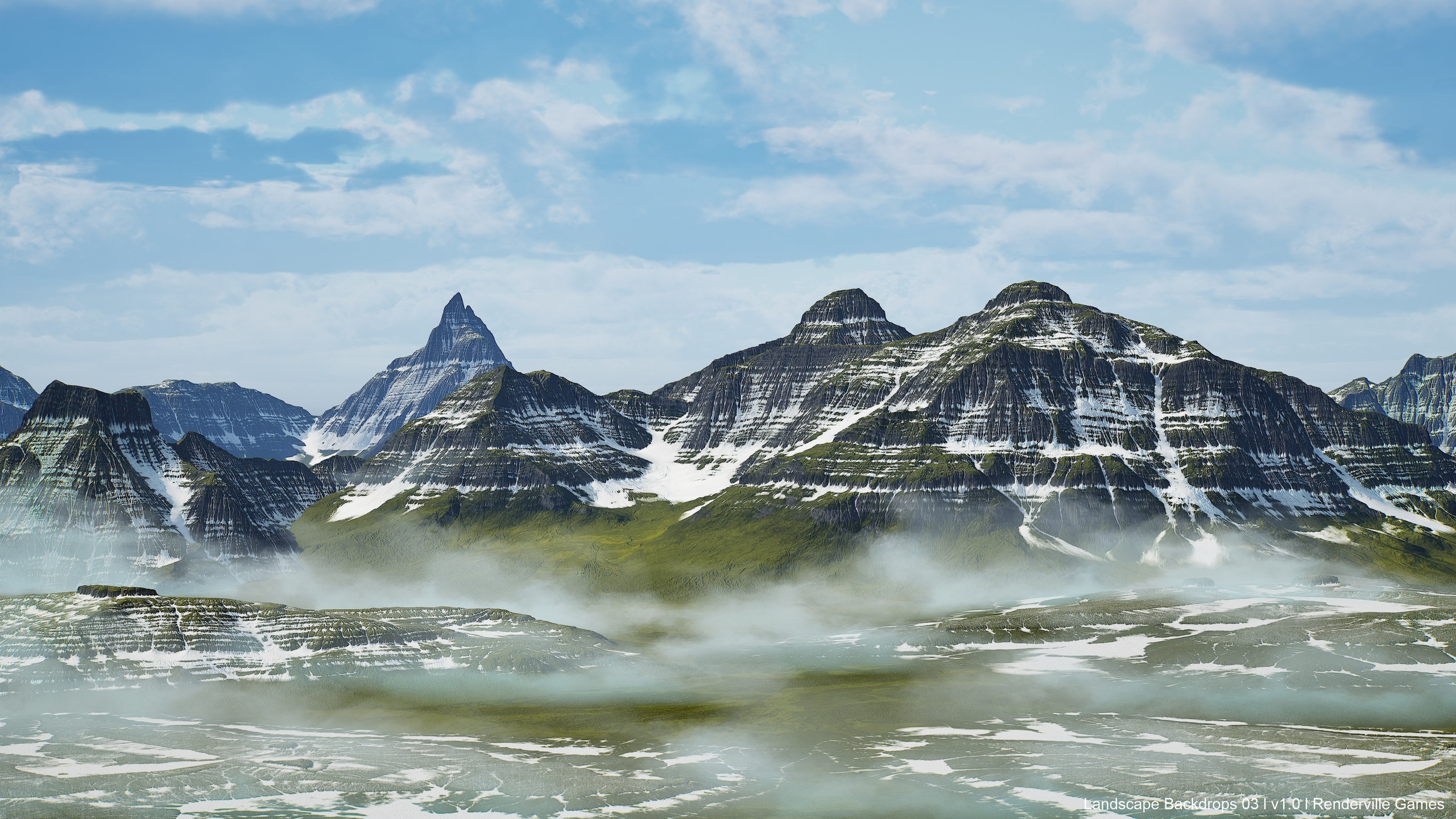 Media 1 for listing Landscape Backdrops Meshes 03