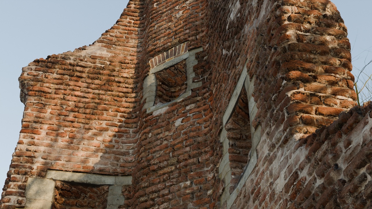 Media 1 for listing Rudimentary Brick Ruin Tower