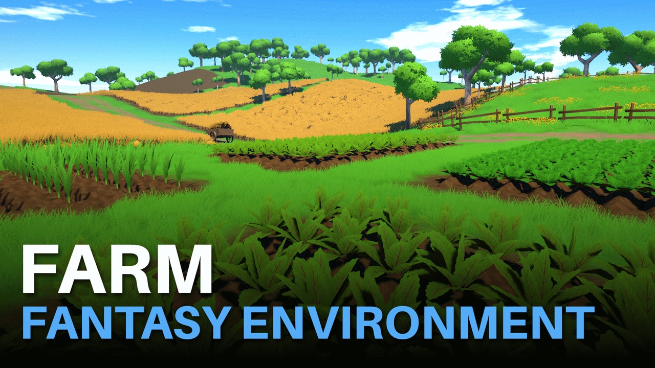 商品 Farm - Stylized Fantasy Environment 的媒体 1