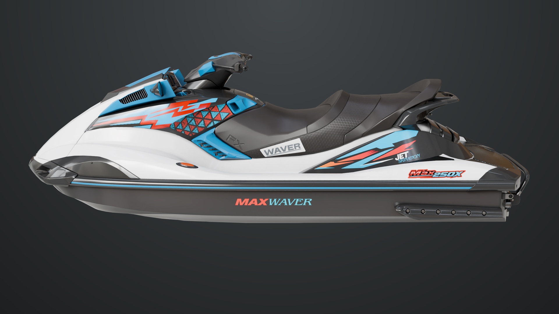Media 1 for listing Jet Ski 01 White Generic All PBR Unity UE Textures