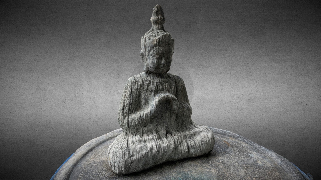 Media 1 for listing Stone Buddha Statue