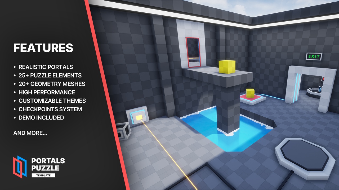 Media 1 for listing Portals Puzzle Template