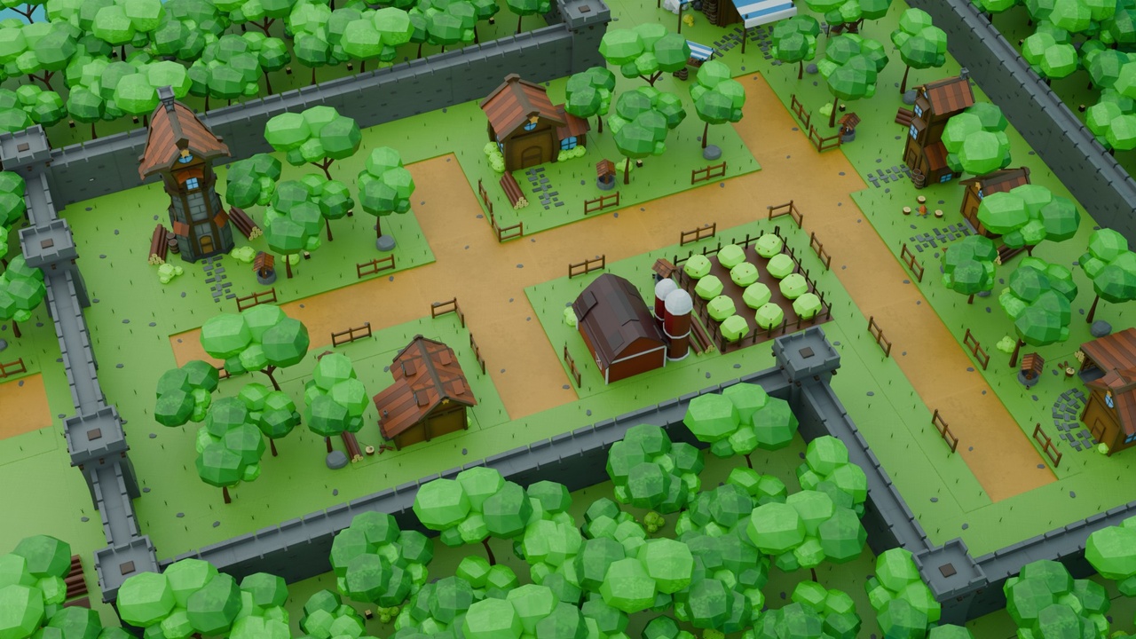 Media 1 for listing RTS Medieval Settlements Pack