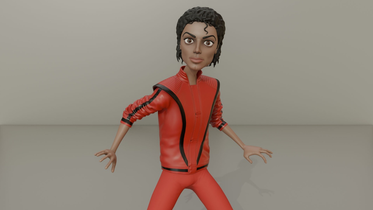 Media 1 for listing Thriller Dancer Rigged