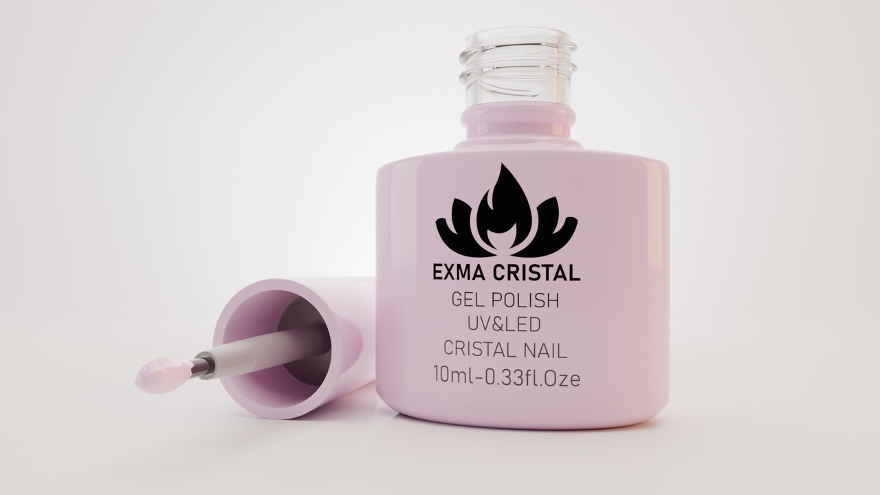 Media 1 for listing Nail polish bottle high poly and mid poly