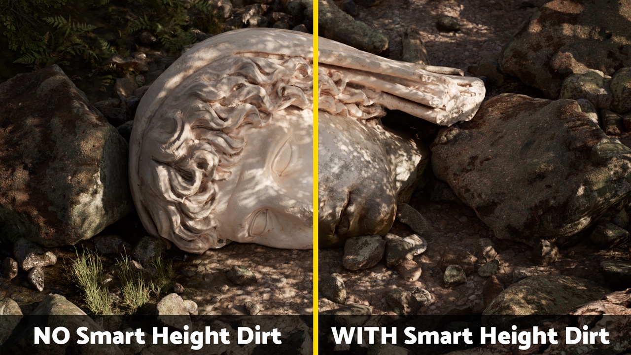 Media 1 for listing Smart Height Dirt - Procedural Mask & Educational Breakdown