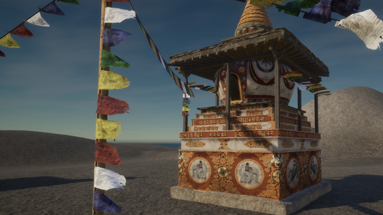 Media 1 for listing Nepal Mustang Region Buddhist Props (Stupas) Pack
