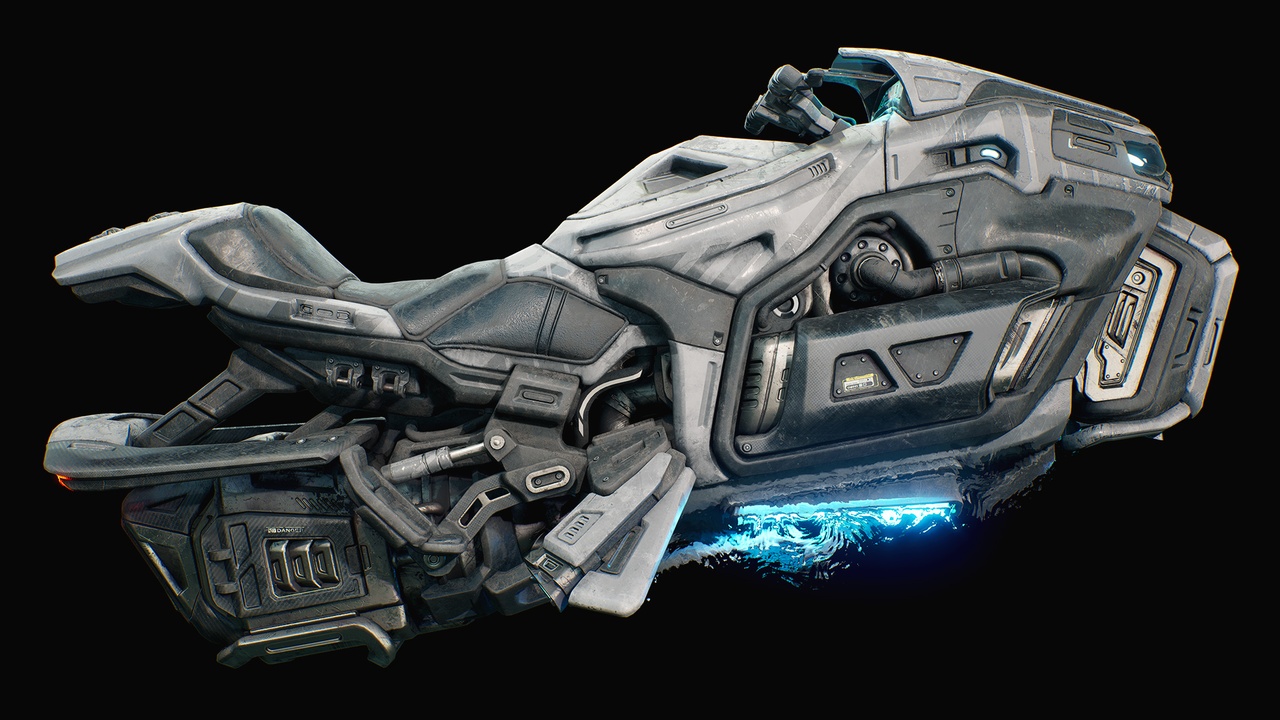 商品 Scifi Hoverbike 的媒体 1