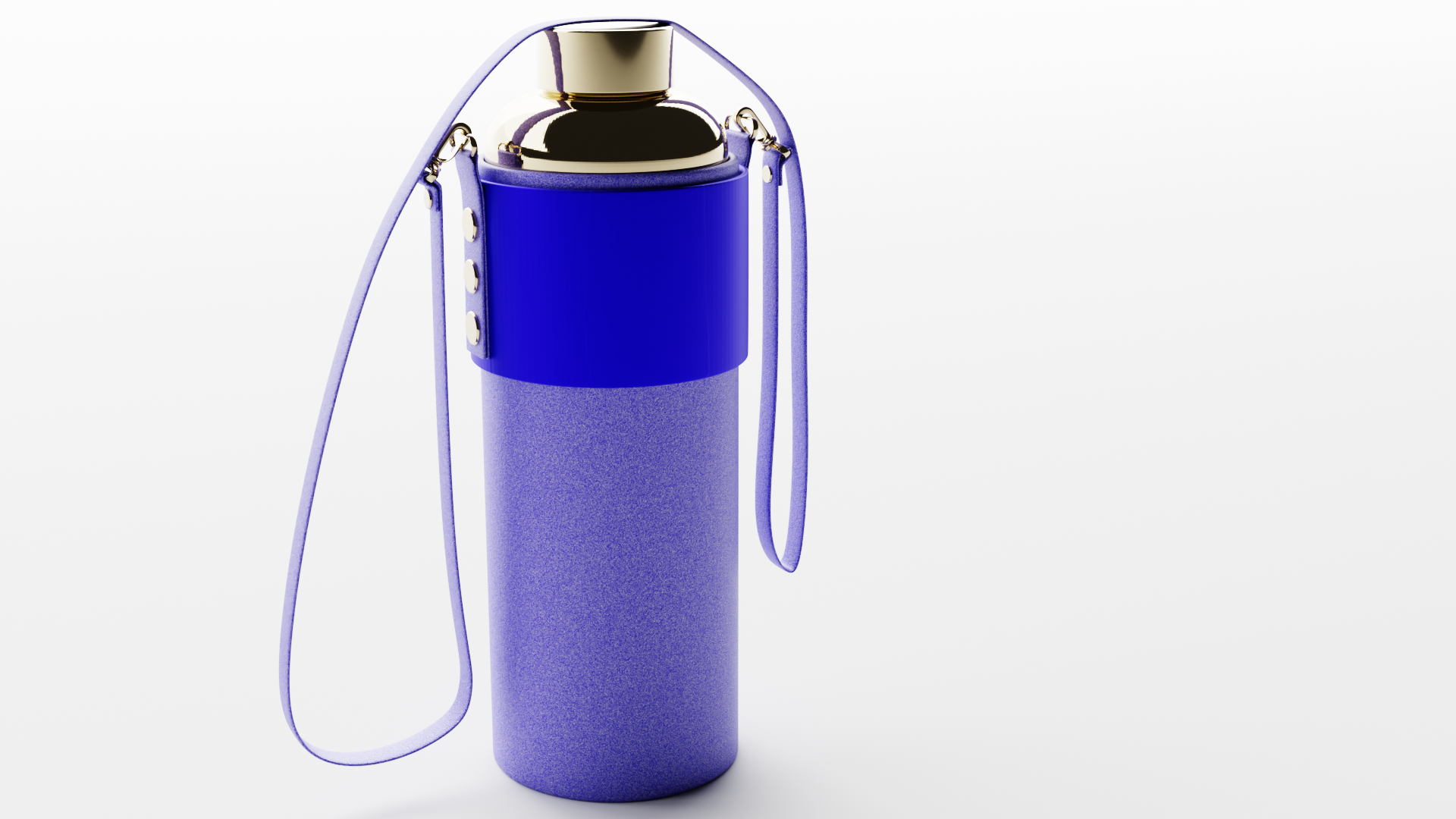 Designer leather water bottle container | Fab