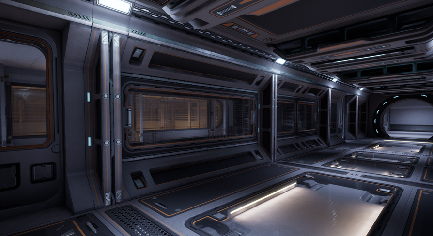 Modular Sci-Fi Environment J | Fab