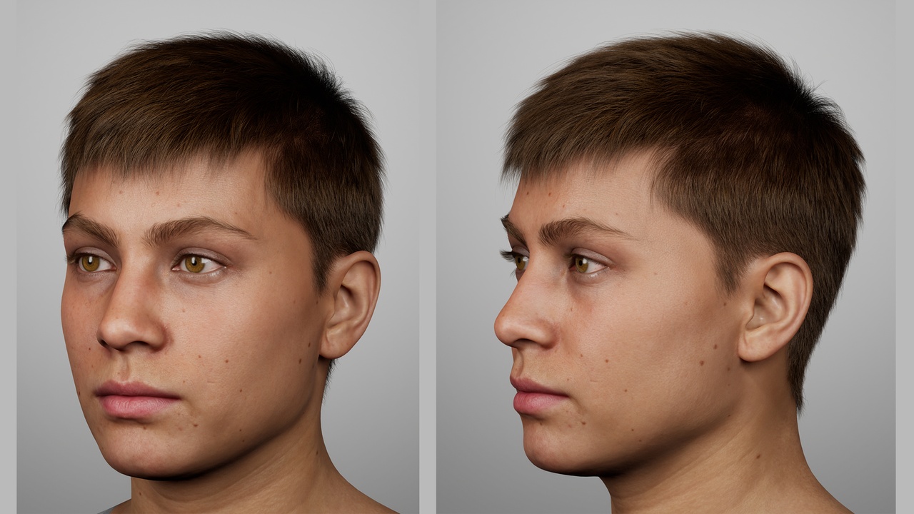 Media 1 for listing Male Short Textured Crop Groom for MetaHuman