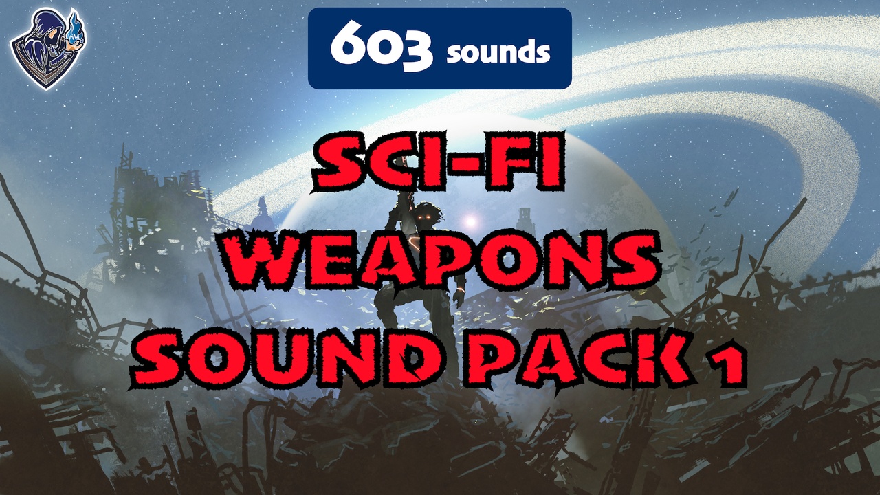 Media 1 for listing Sci-Fi Weapons Sound Pack 1