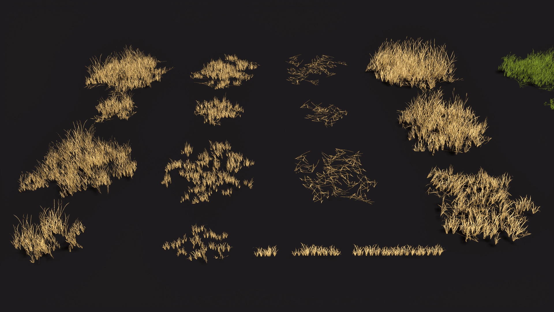 Media 1 for listing Dry Grass lowpoly game ready