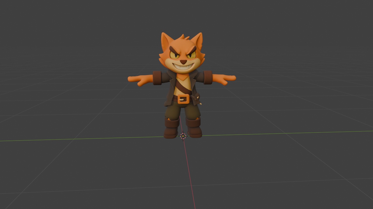 Media 1 for listing Cartoon Cat 3D model