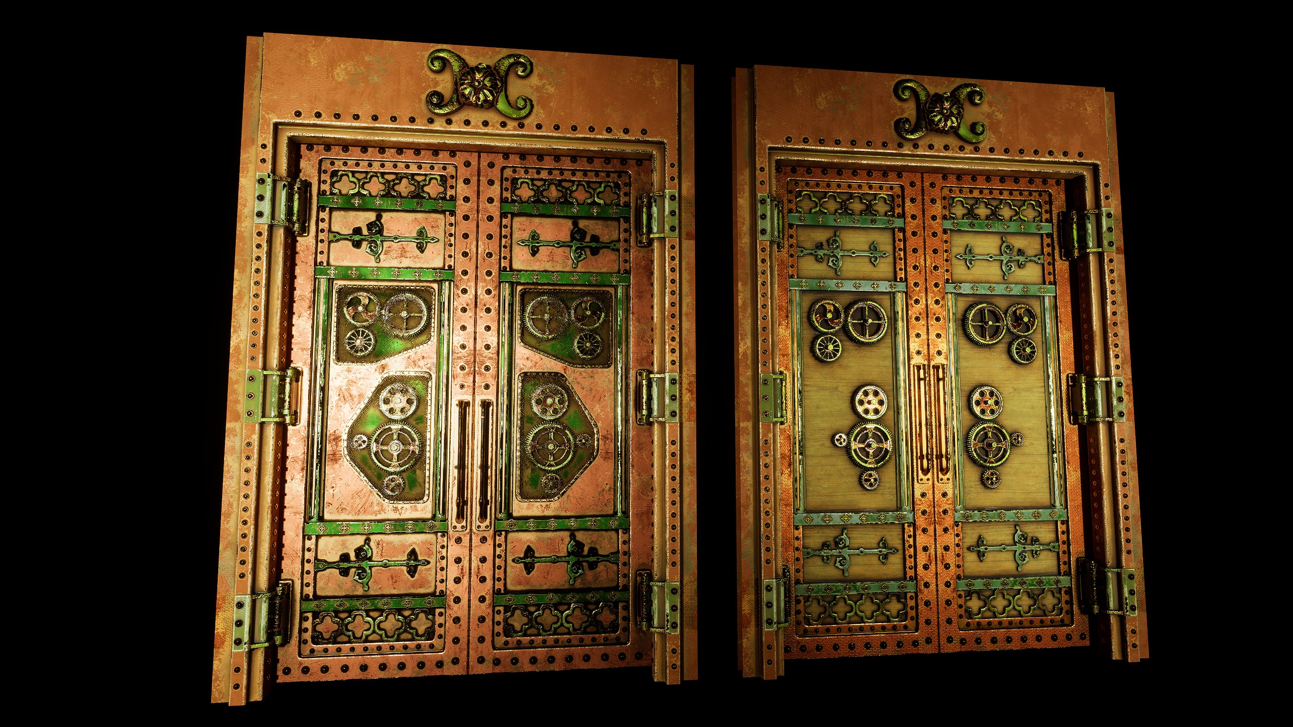 Media 1 for listing Steampunk Doors
