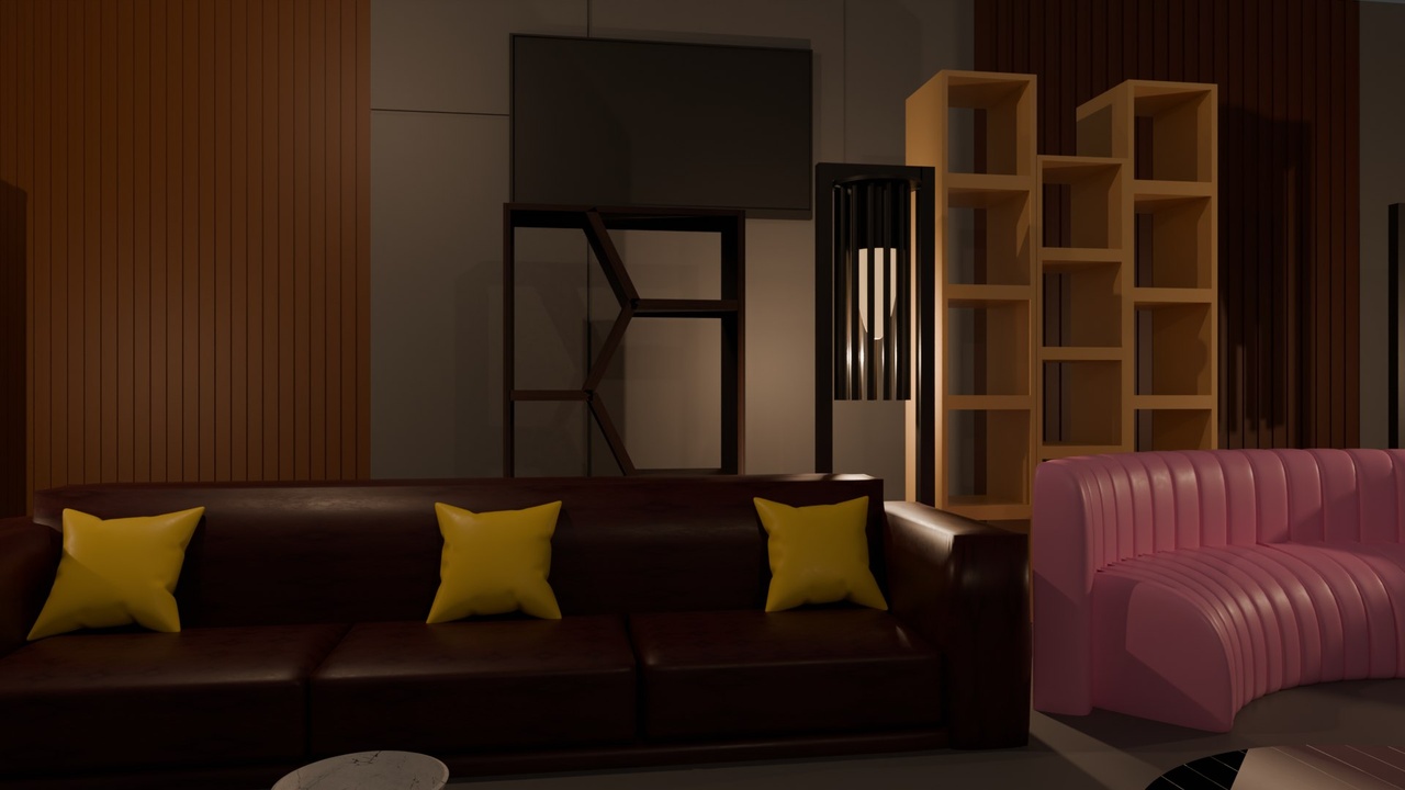 Media 1 for listing Modern Interior Furniture Pack - Stylized Luxury Living Set