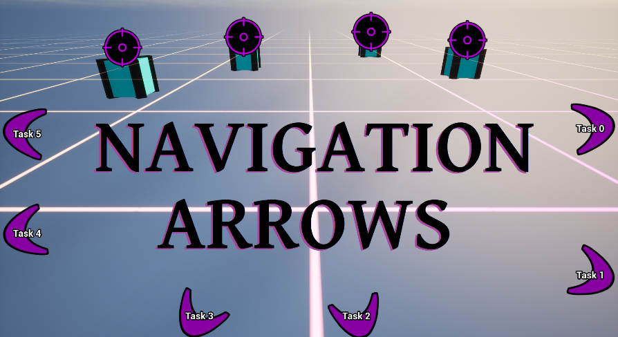 Nav Arrow Example Dynamic Navigation Arrows | Fab