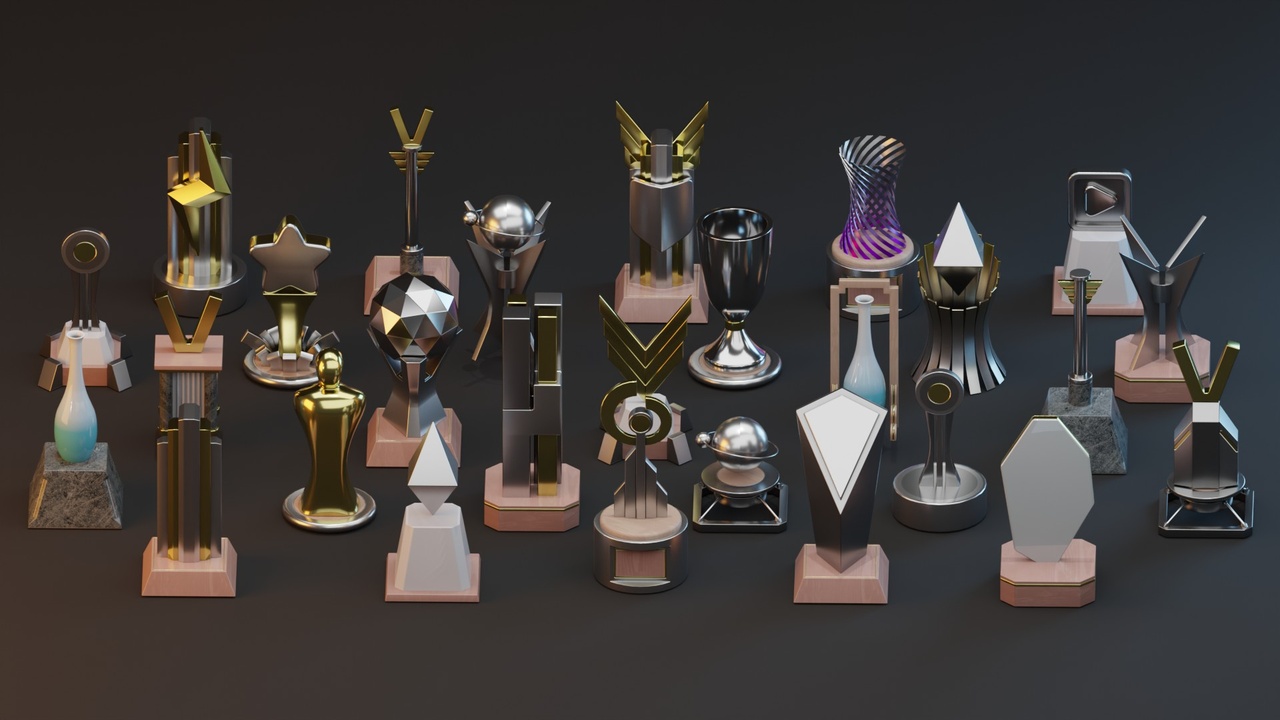 Media 1 for listing Gilded Trophy