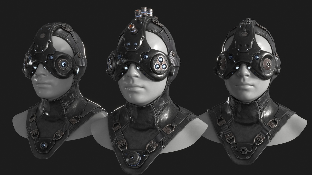 Media 1 for listing Сyberpunk Mask Techwear
