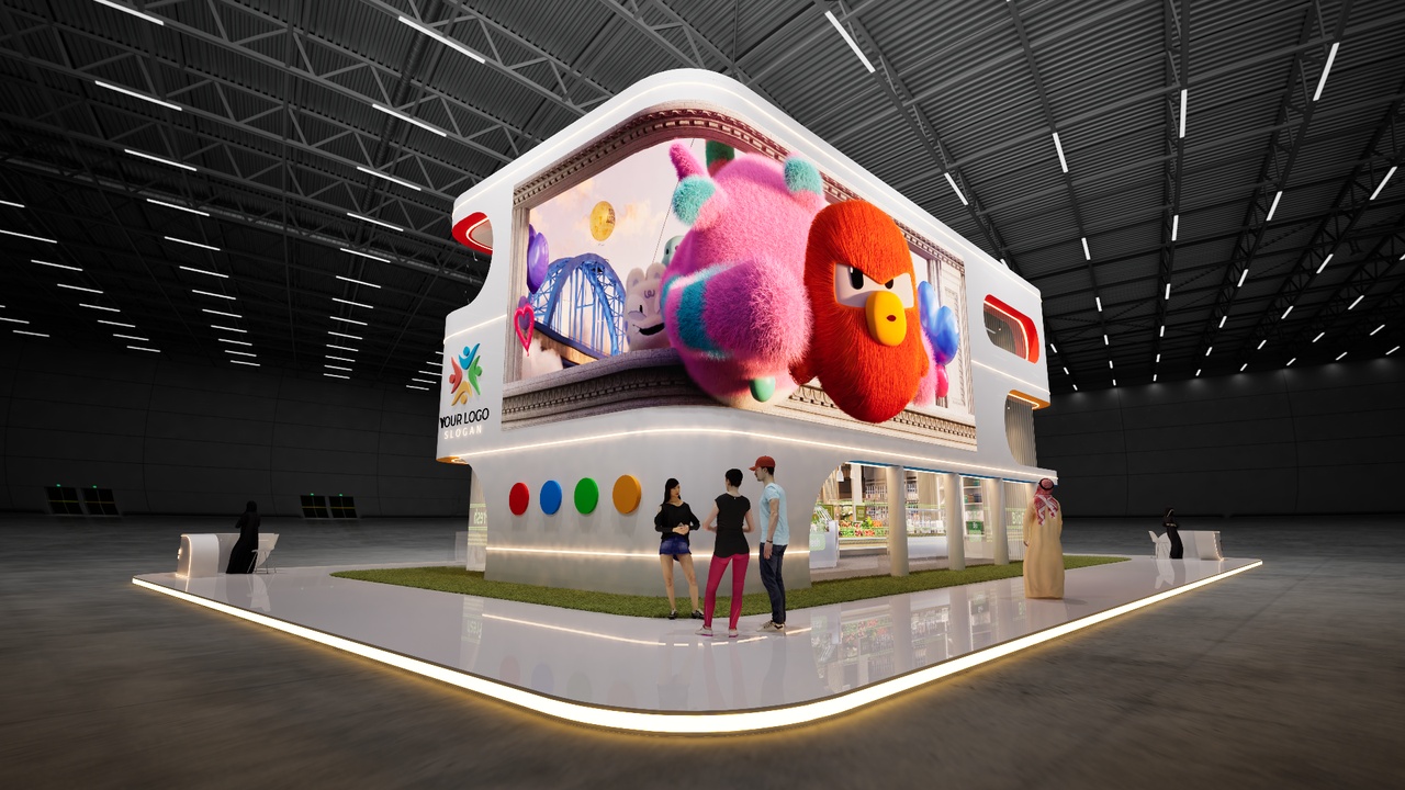 Media 1 for listing 3D Double Decker Exhibition Stand Design