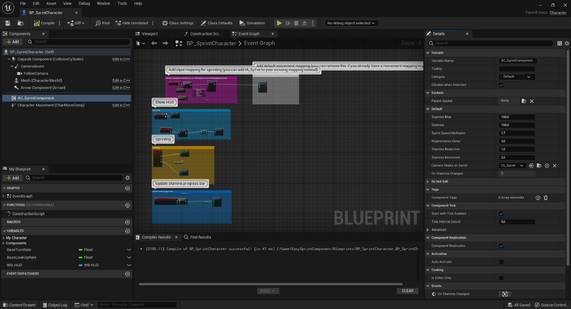 Media 1 for listing Easy Sprint Component