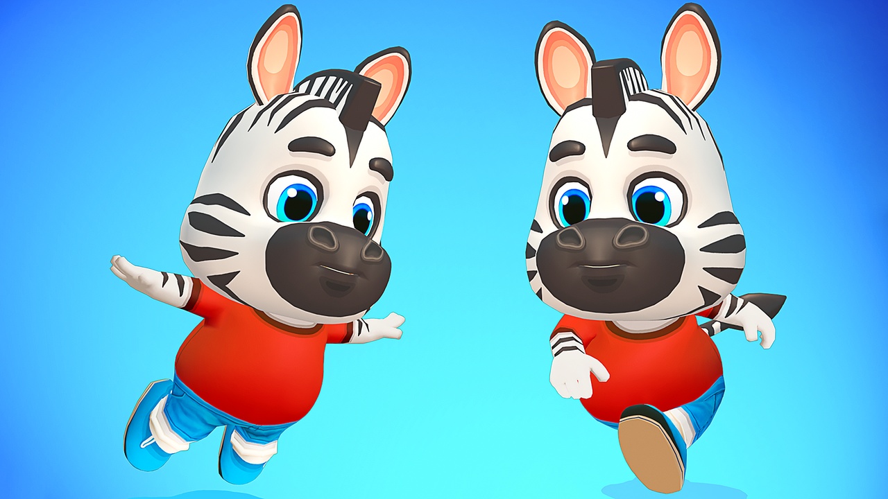 Media 1 for listing Zebra Animated Rigged