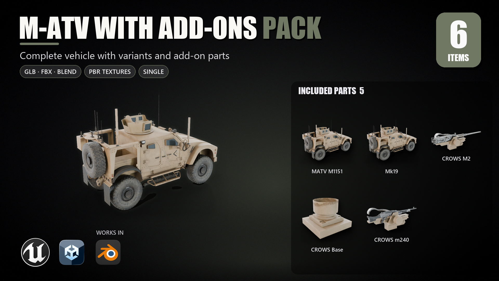 M-ATV with Add-ons | Fab