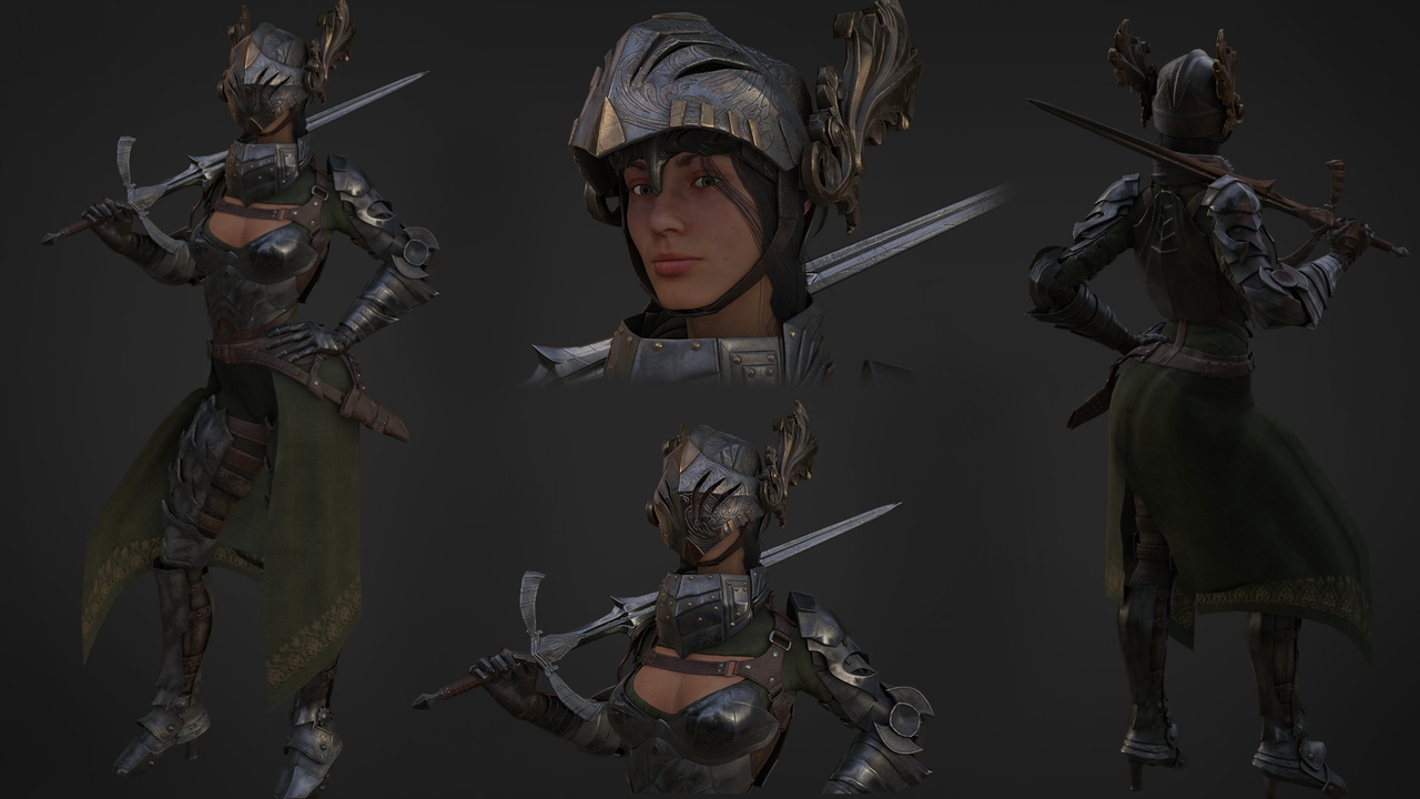 Media 1 for listing Girl Knight