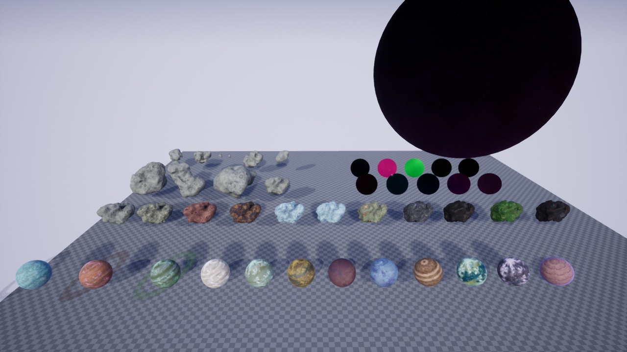 Медиа 1 для объявления Asteroids Planet