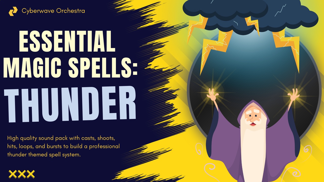 Media 1 for listing Magic Spells Essentials: Thunder Sound Effects