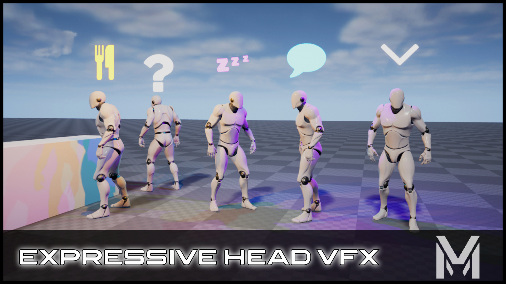 Expressive Head VFX - Unreal Engine Free Download