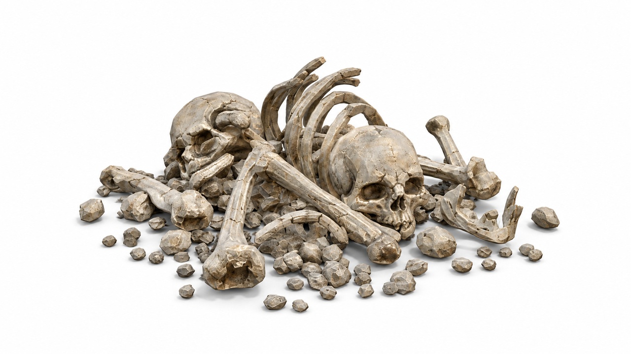 Media 1 for listing Fantasy Undead Bone Pile