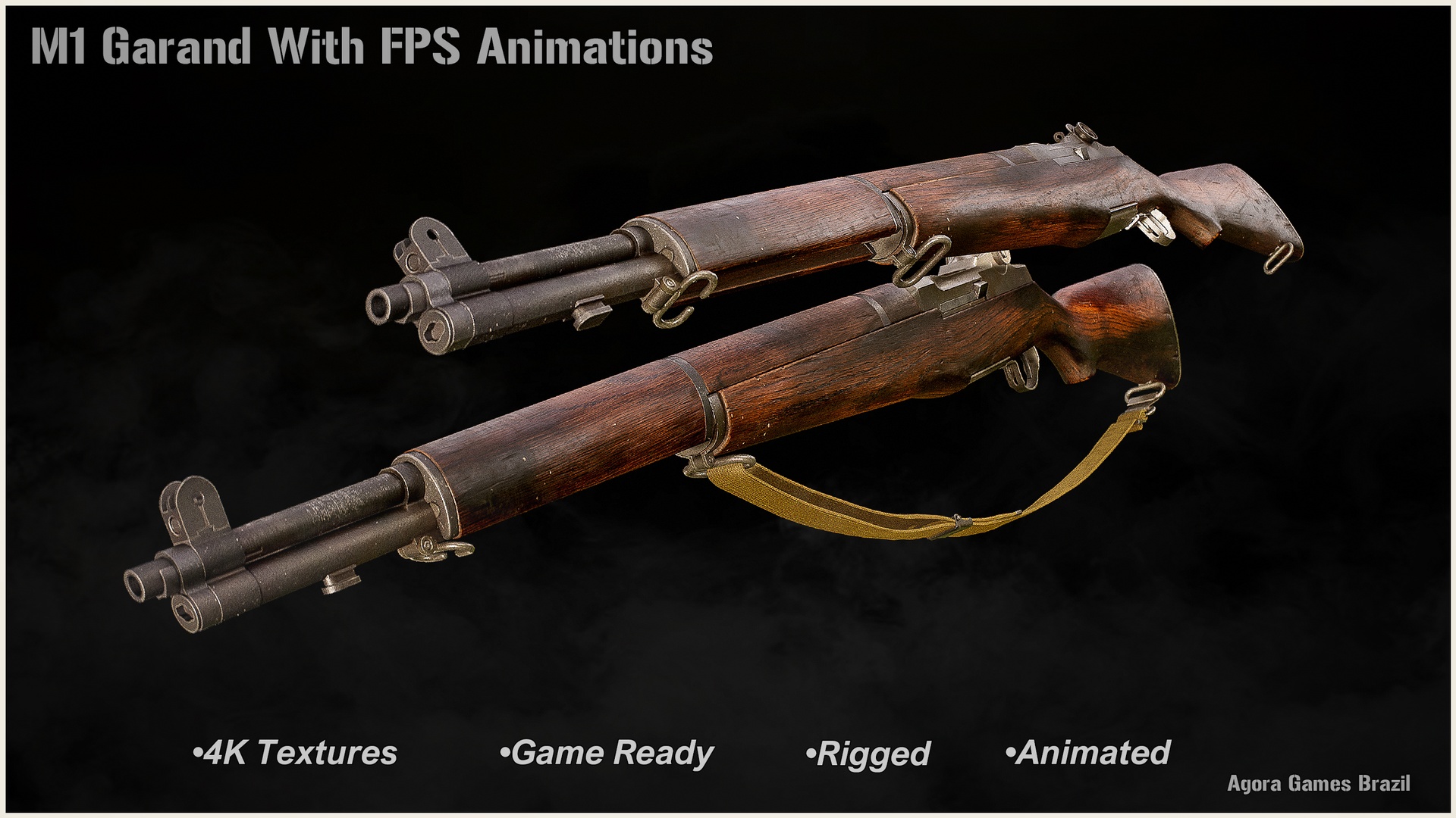 Media 1 for listing M1 Garand With FPS Animations