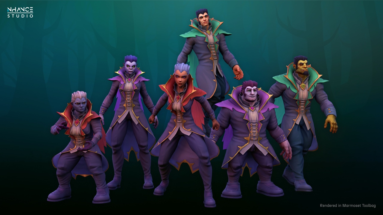 Media 1 for listing Stylized Vampire Outfit
