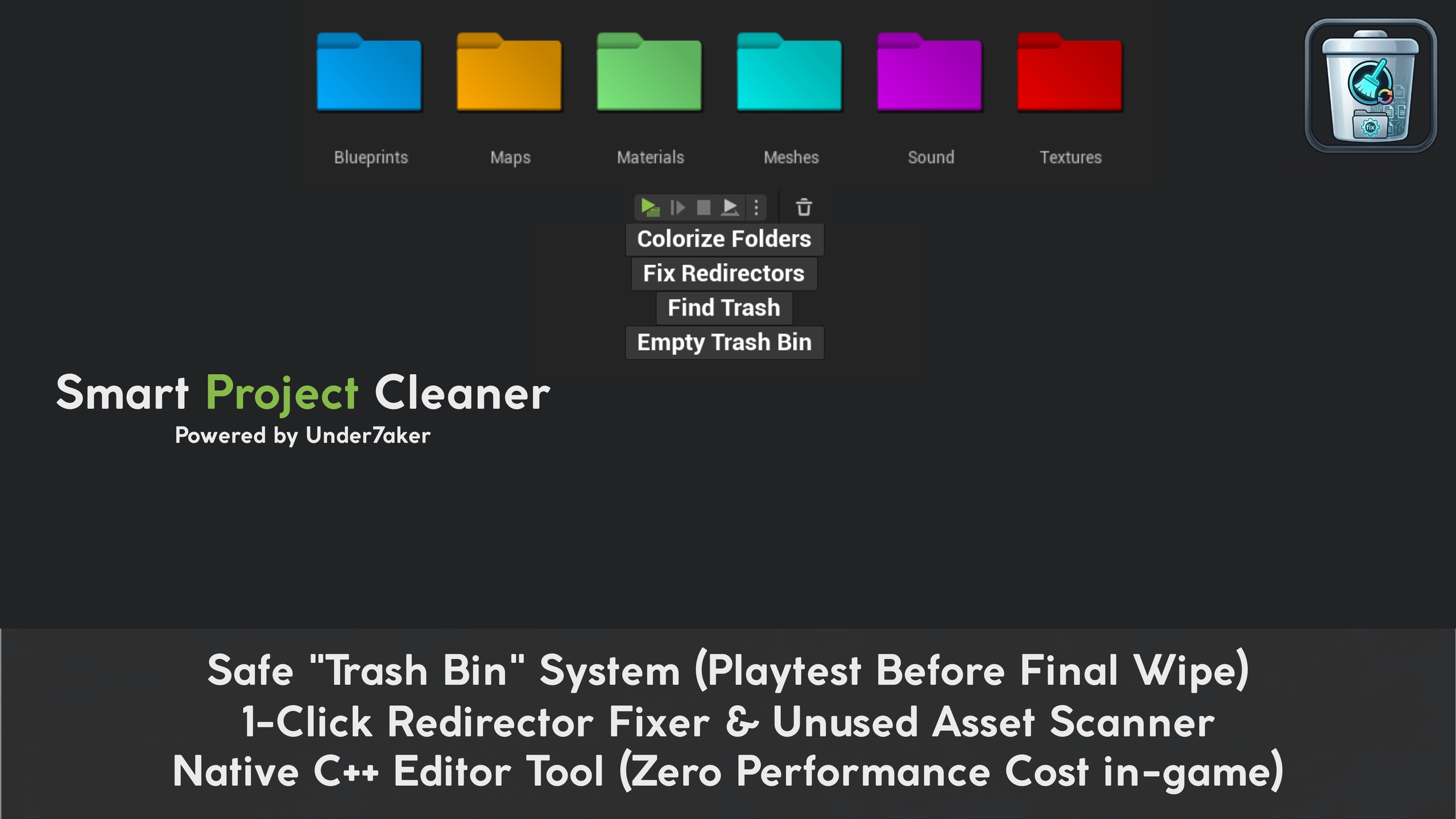 Smart Project Cleaner | Fab