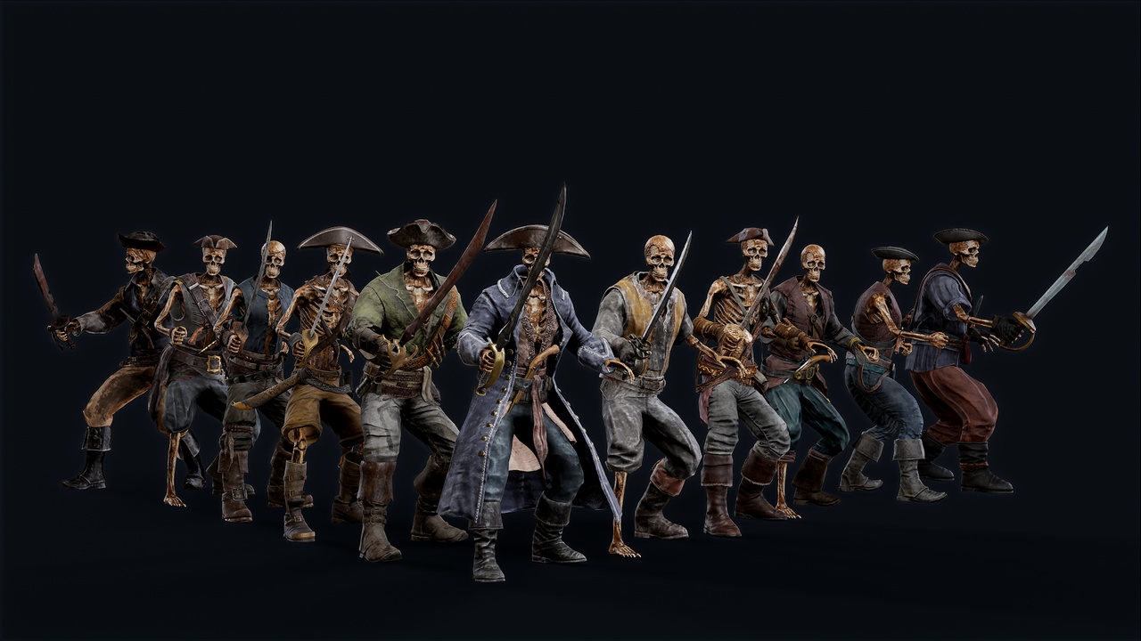 商品 SKELETON PIRATE A PACK 的媒体 1