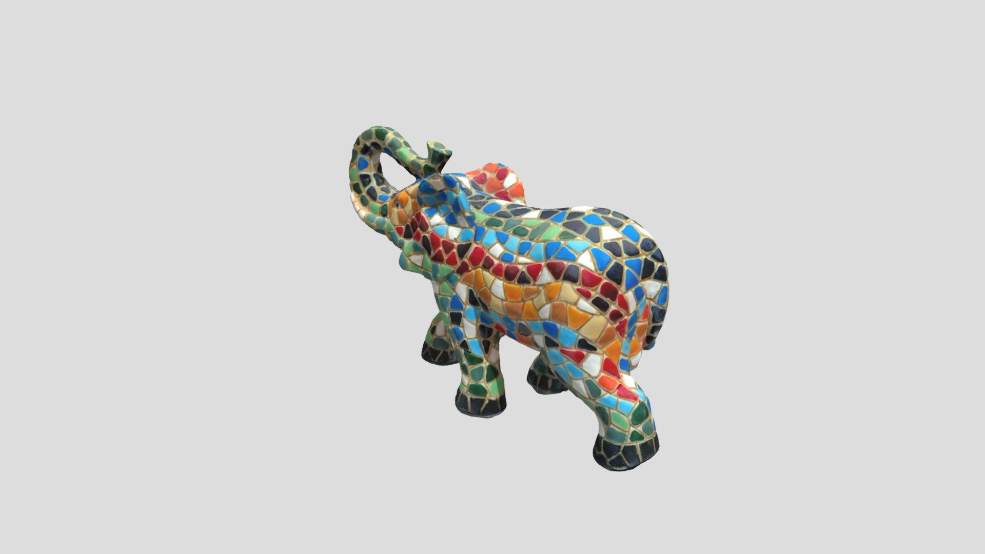 Gaudi Elephant ArtWork | Fab