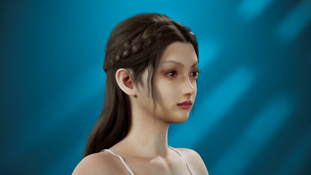 Media 1 for listing MetaHuman Female WovenBraid Groom