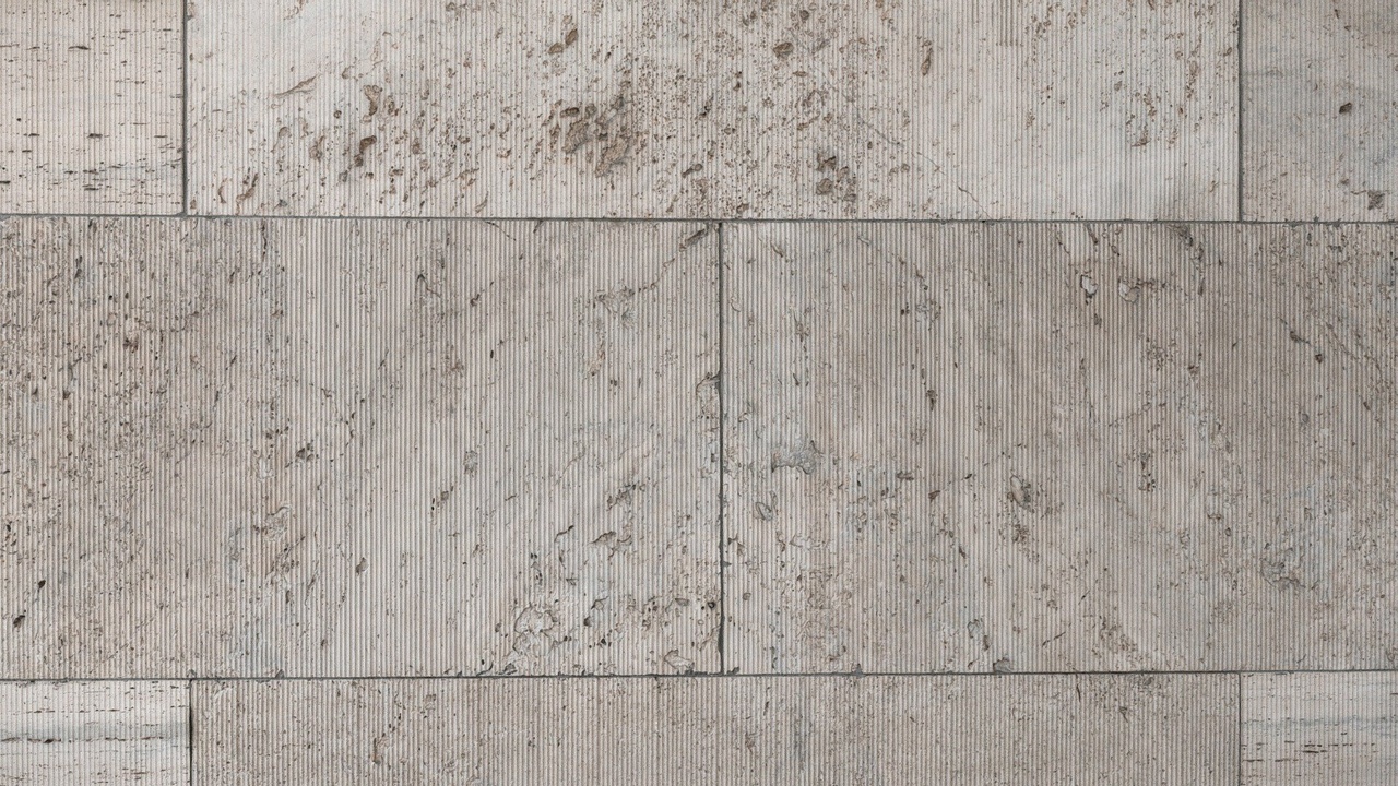 Media 1 for listing Wrinkled travertine clad