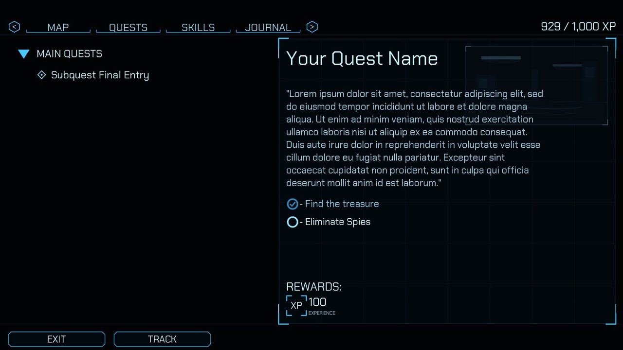 Media 1 for listing Sci-Fi UI Shooter