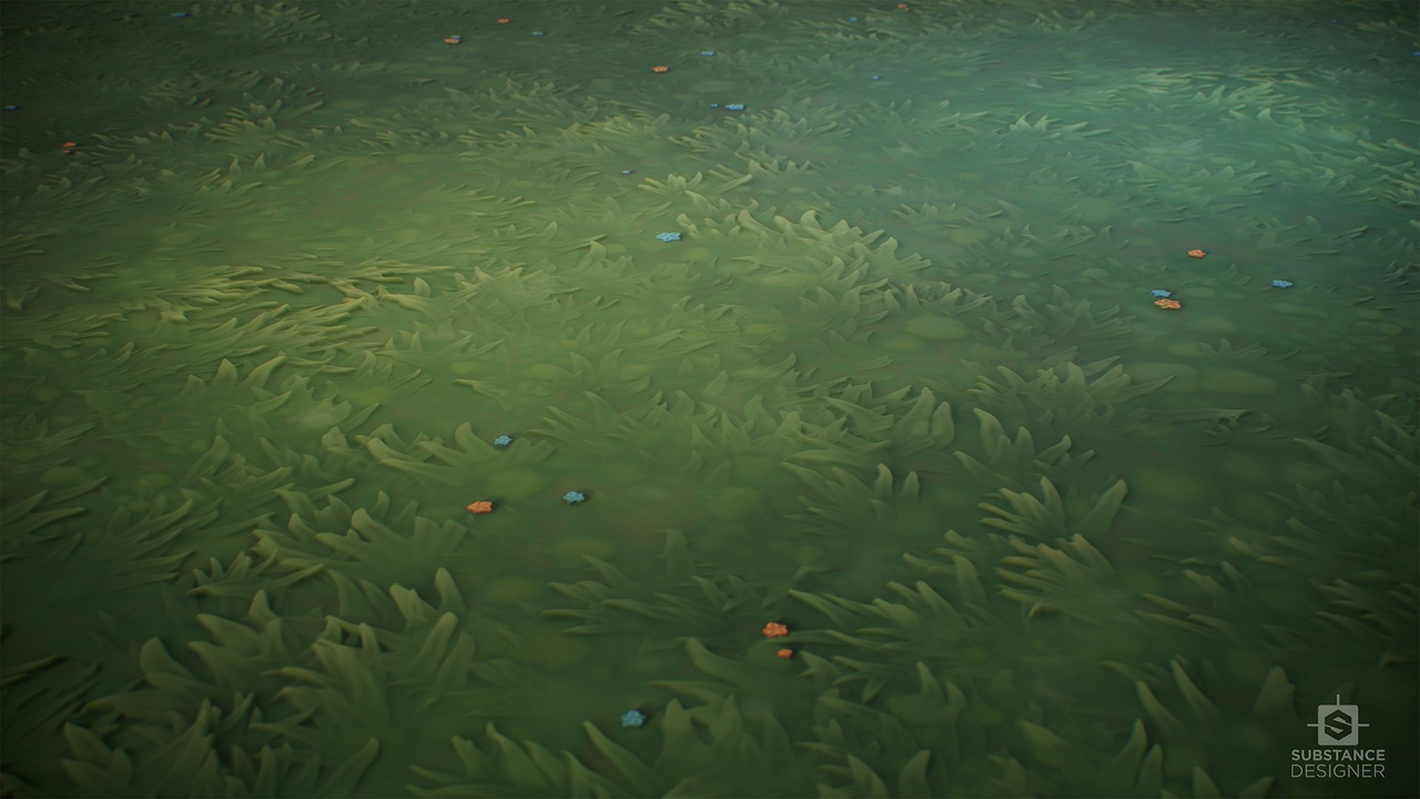 Media 1 for listing Stylized Fluffy Grass