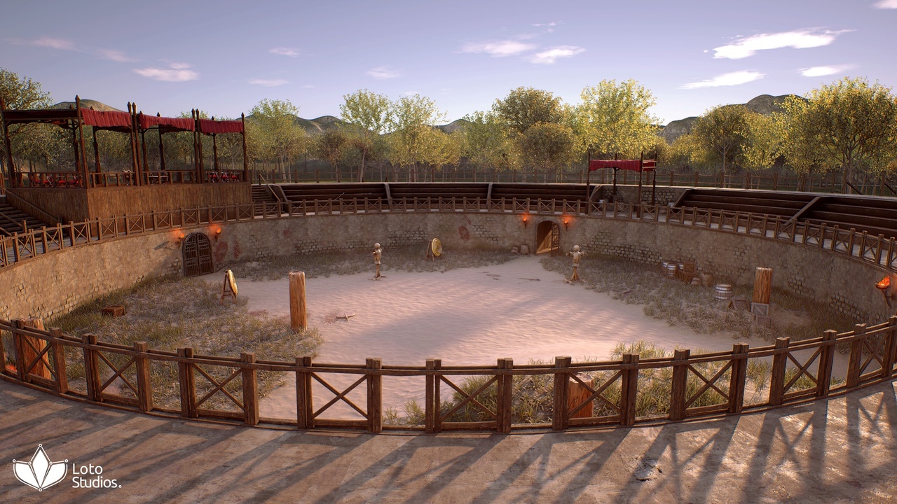 Media 1 for listing Gladiator Arena – Modular Roman Combat Environment