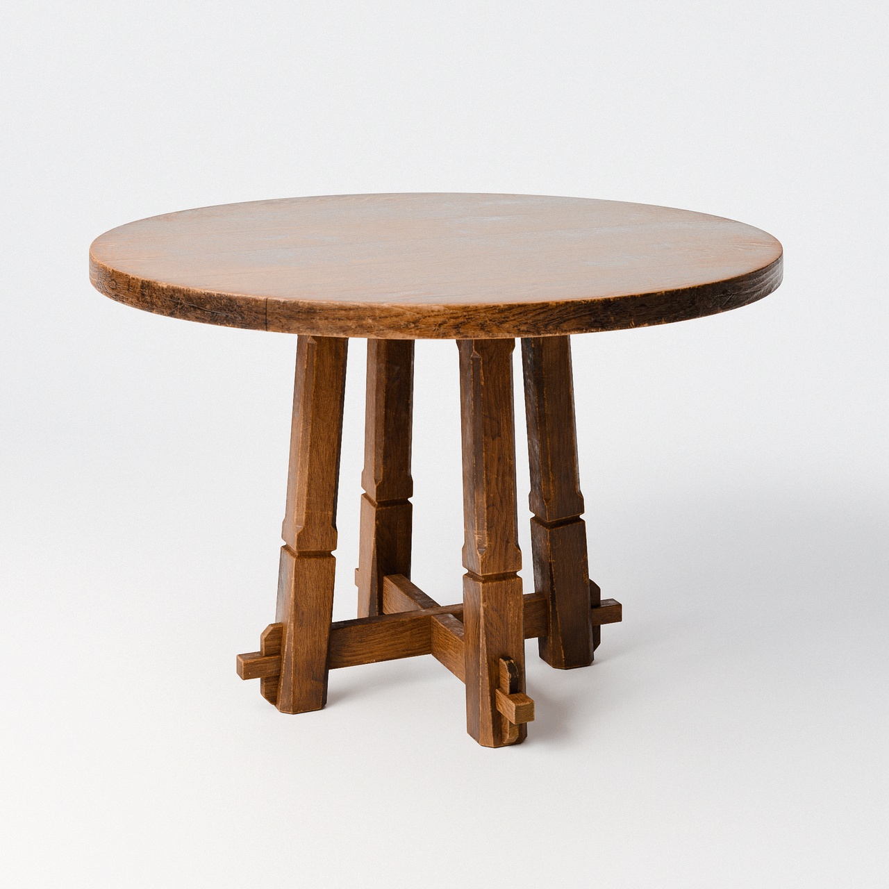 Media 1 for listing Rustic Round Dining Table