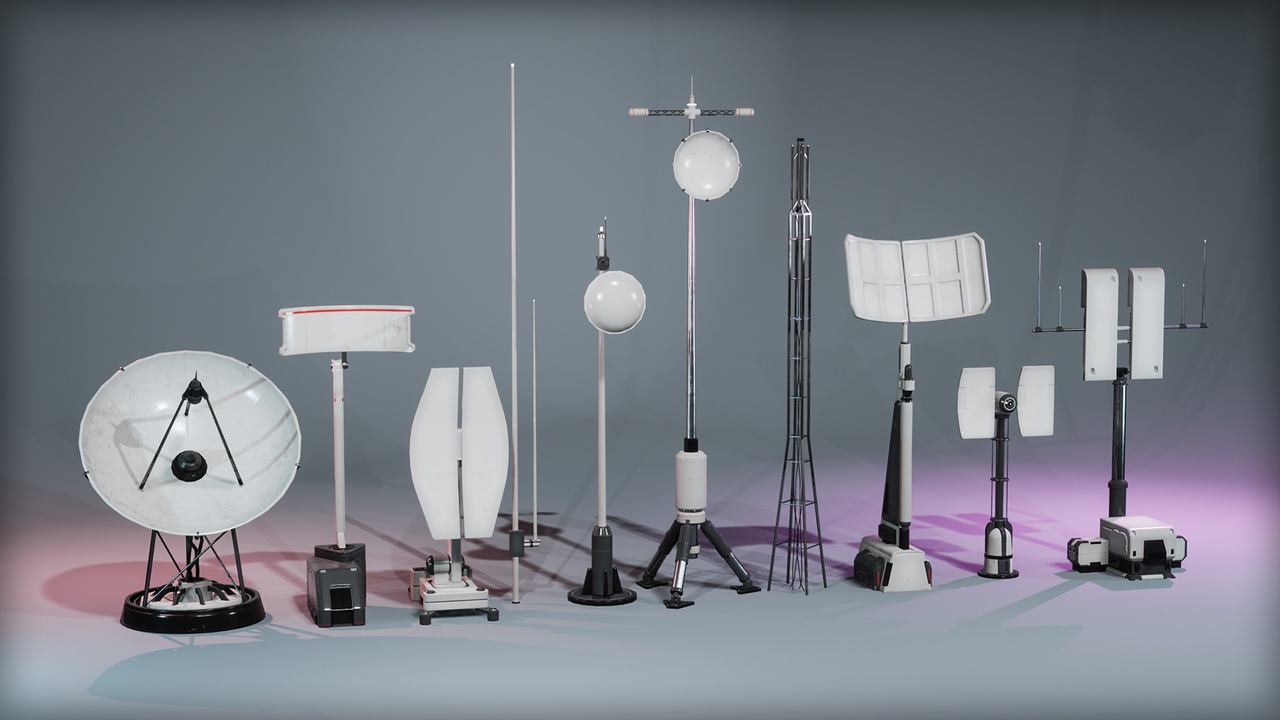 Medium 1 für Eintrag Sci-Fi Antenna Props