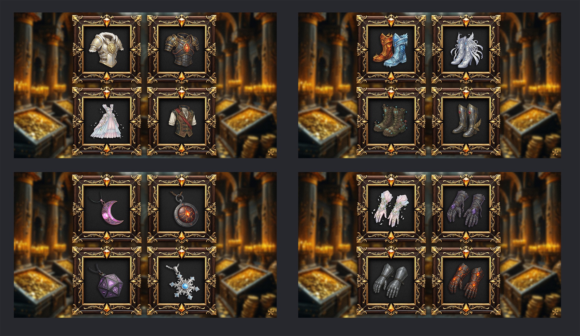 Media 1 for listing The Complete Vault  - Over 1100 Icons - Fantasy, Semi-Realistic & Spells
