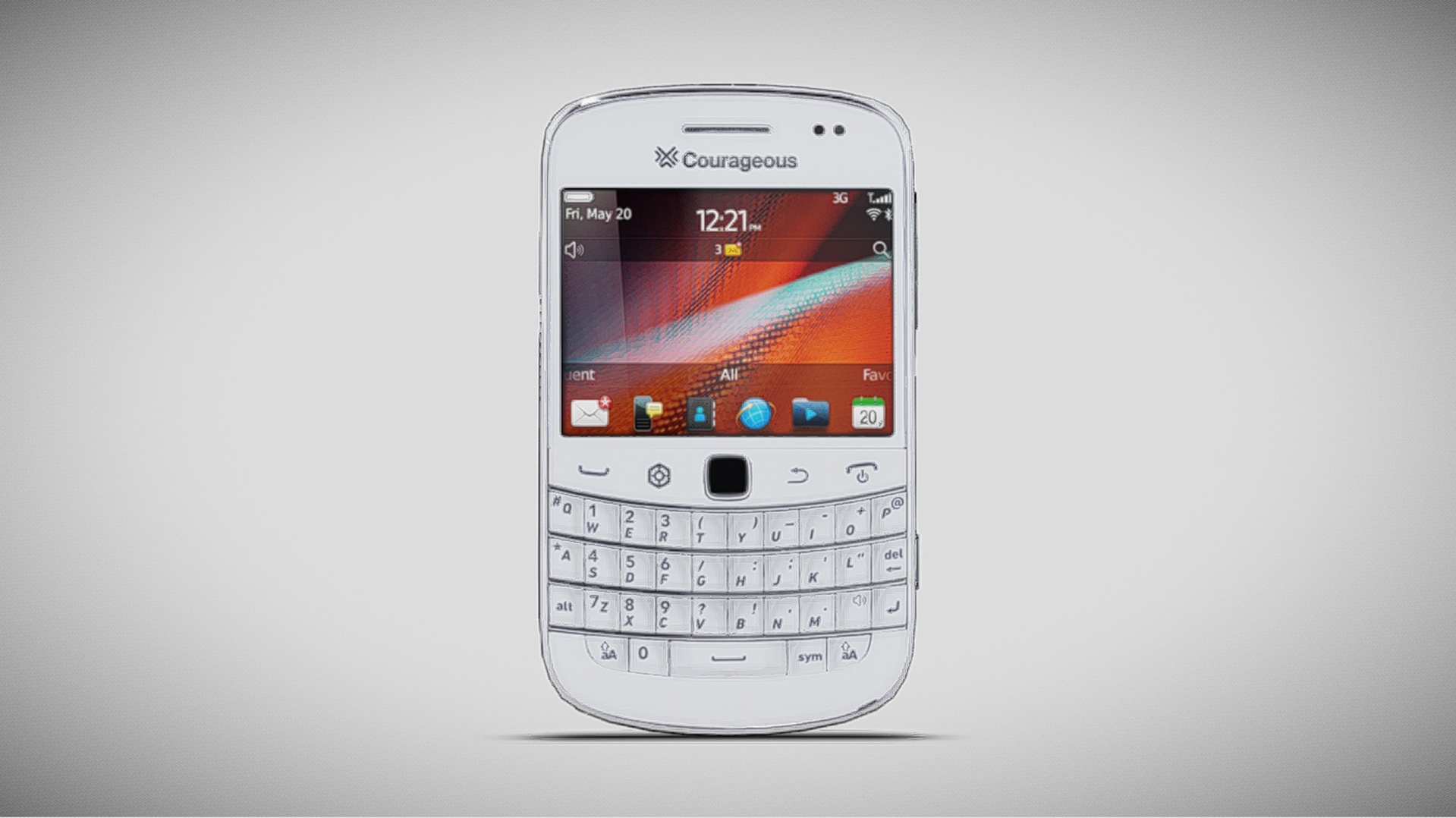 Media 1 for listing Mobile Phone Courageous Niora 009 Pure White