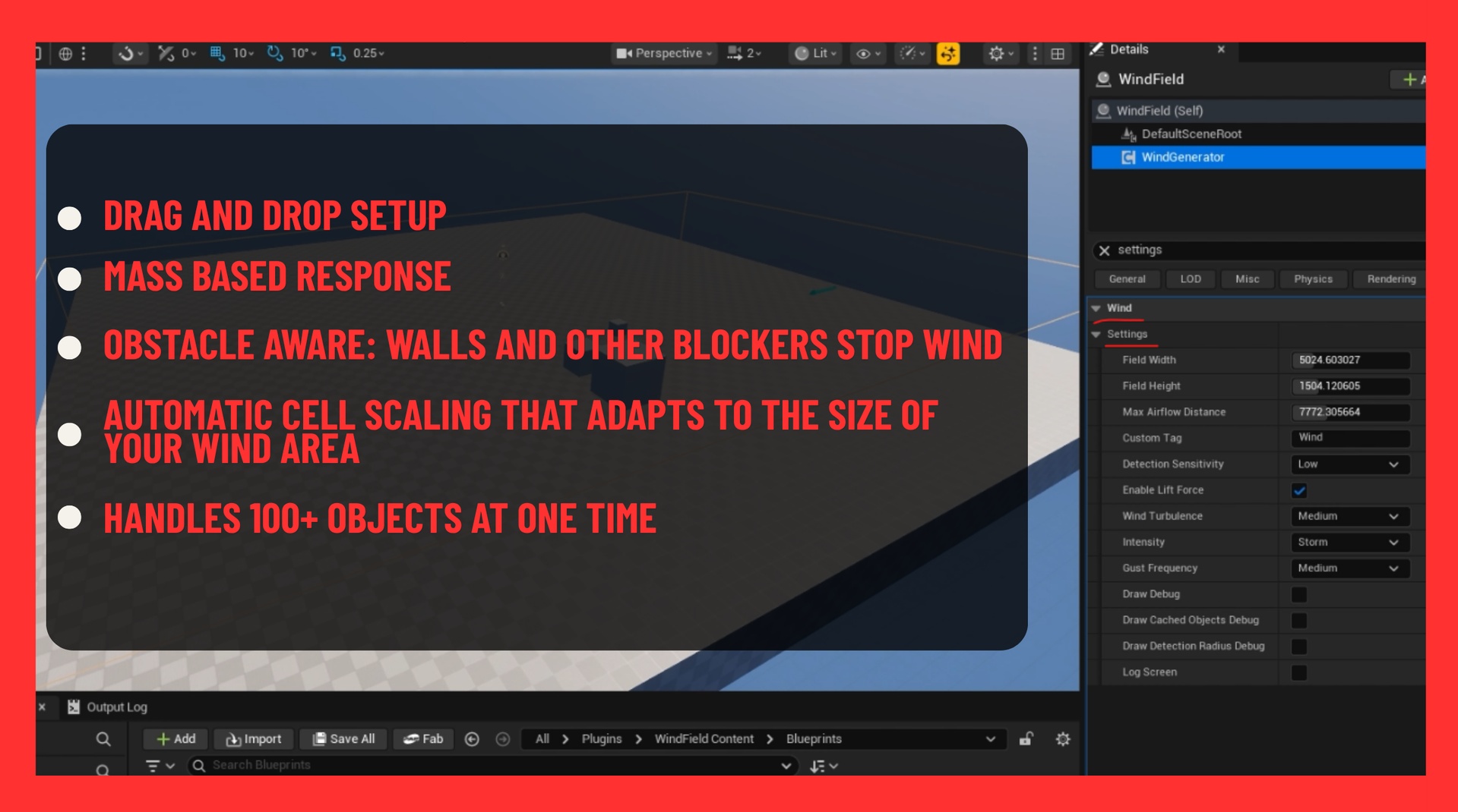 Media 1 for listing WindField: Dynamic Wind System for Meshes