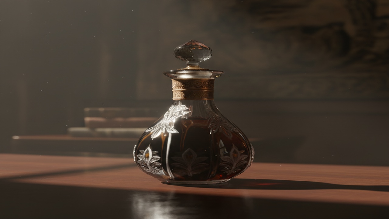 Media 1 for listing Luxury Crystal Layered Perfume Bottle 3D Model