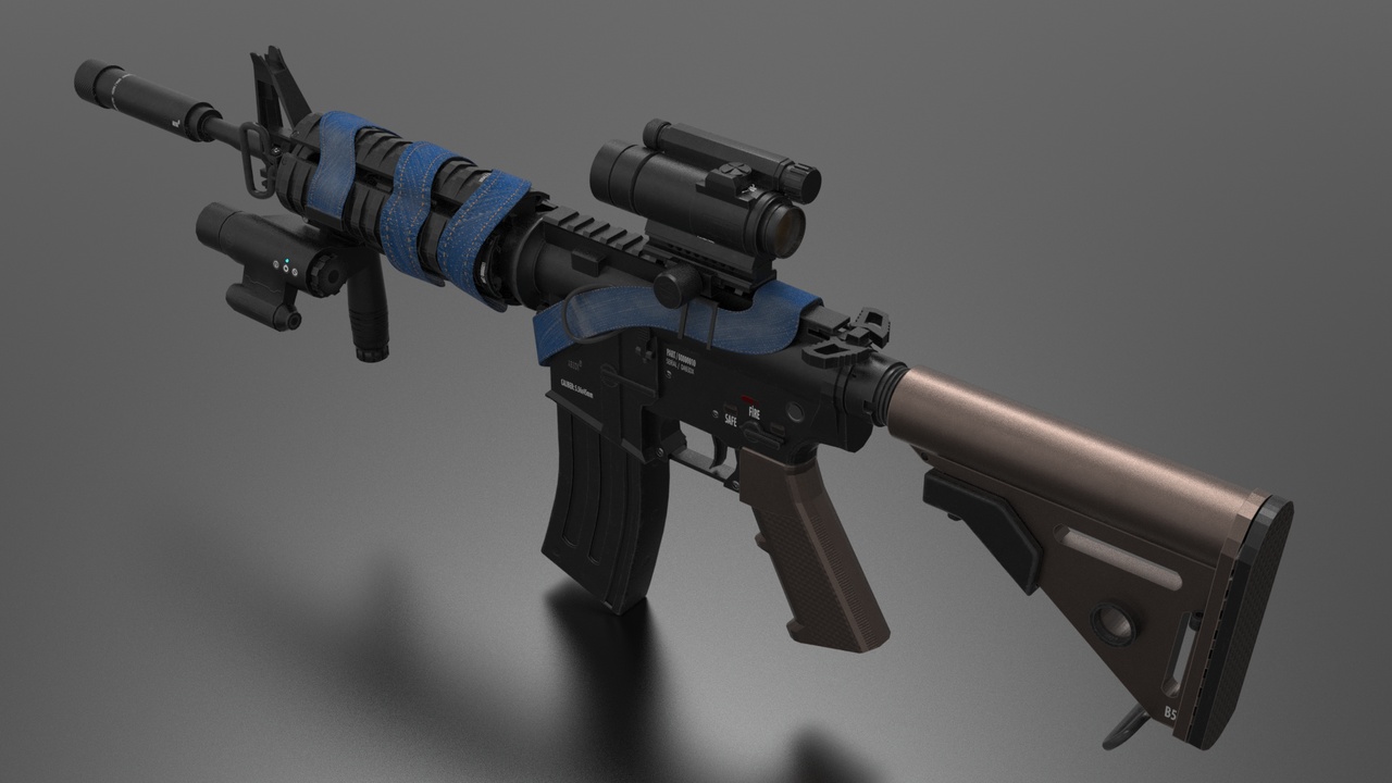 Media 1 for listing m4A1 Weapon (m16A3) Fps - Tps